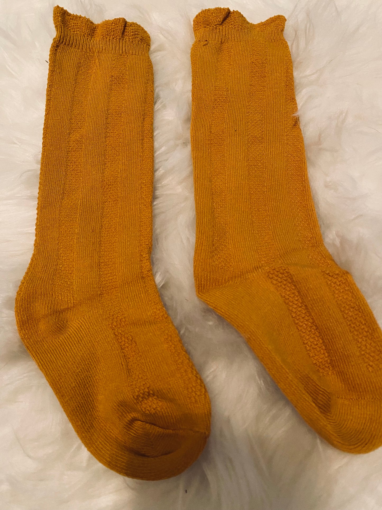 Knee High Socks- Sweater Knit